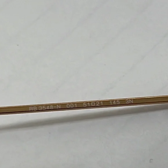 Ray-Ban Hexagonal RB 3548N Sunglasses - Picture 9 of 11